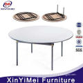 Wholesale restaurant round folding table tops
